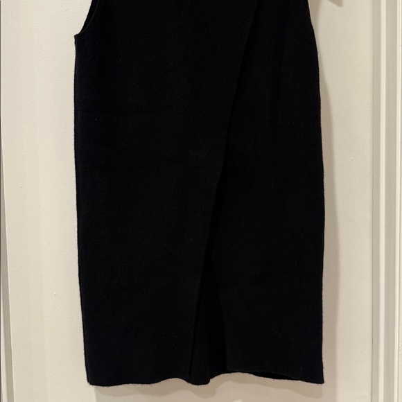 Kokun Black Cashmere Sleeveless Turtleneck Sweater Sz S - Picture 4 of 7